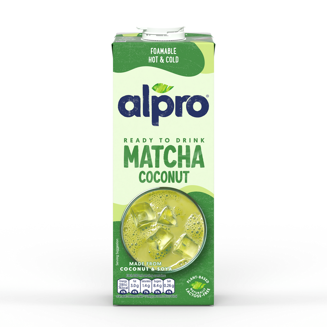 Alpro Ready to drink Matcha, Coconut and Soya