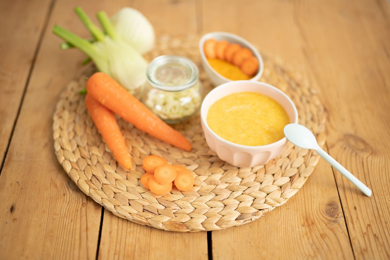 Möhren Fenchel Brei