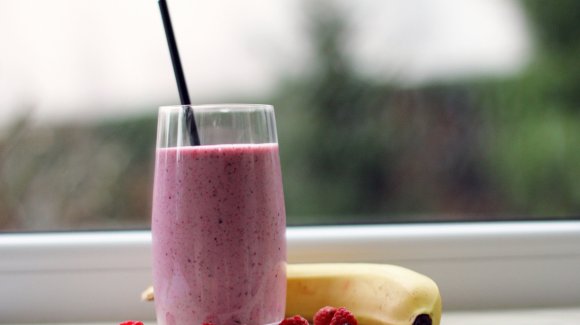 Smoothie red fruits