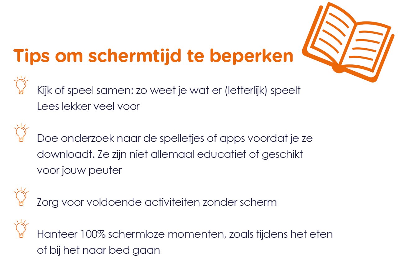 tips om schermtijd te beperken