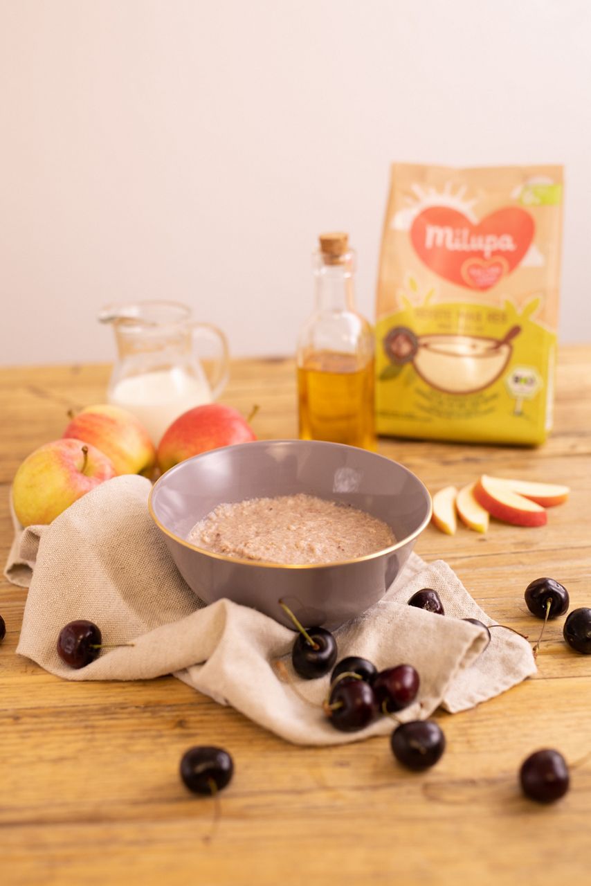 Kirsch Apfel Brei