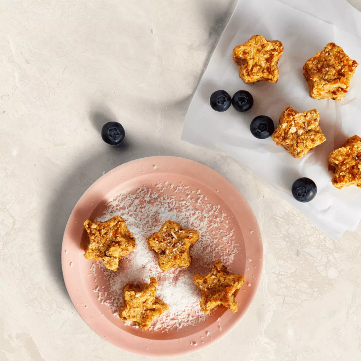 Coconut Star Fingers