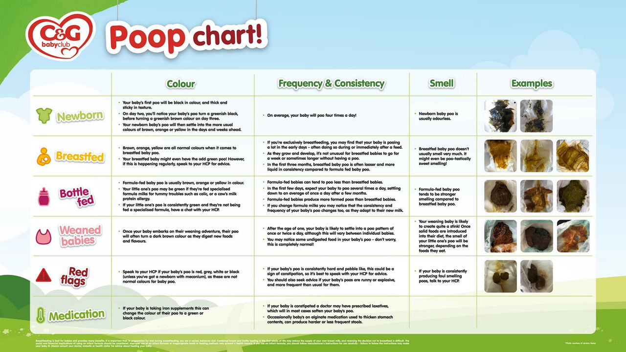 Baby Poo Guide, Baby Poo Colour & Texture