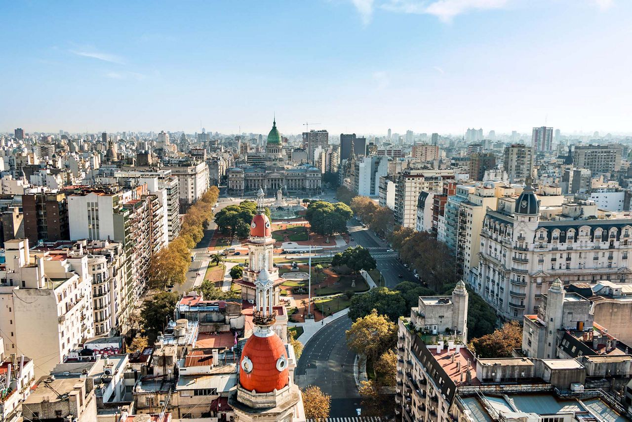 Congreso de la NaciÃ³n Argentina, in Buenos Aires Argentinien