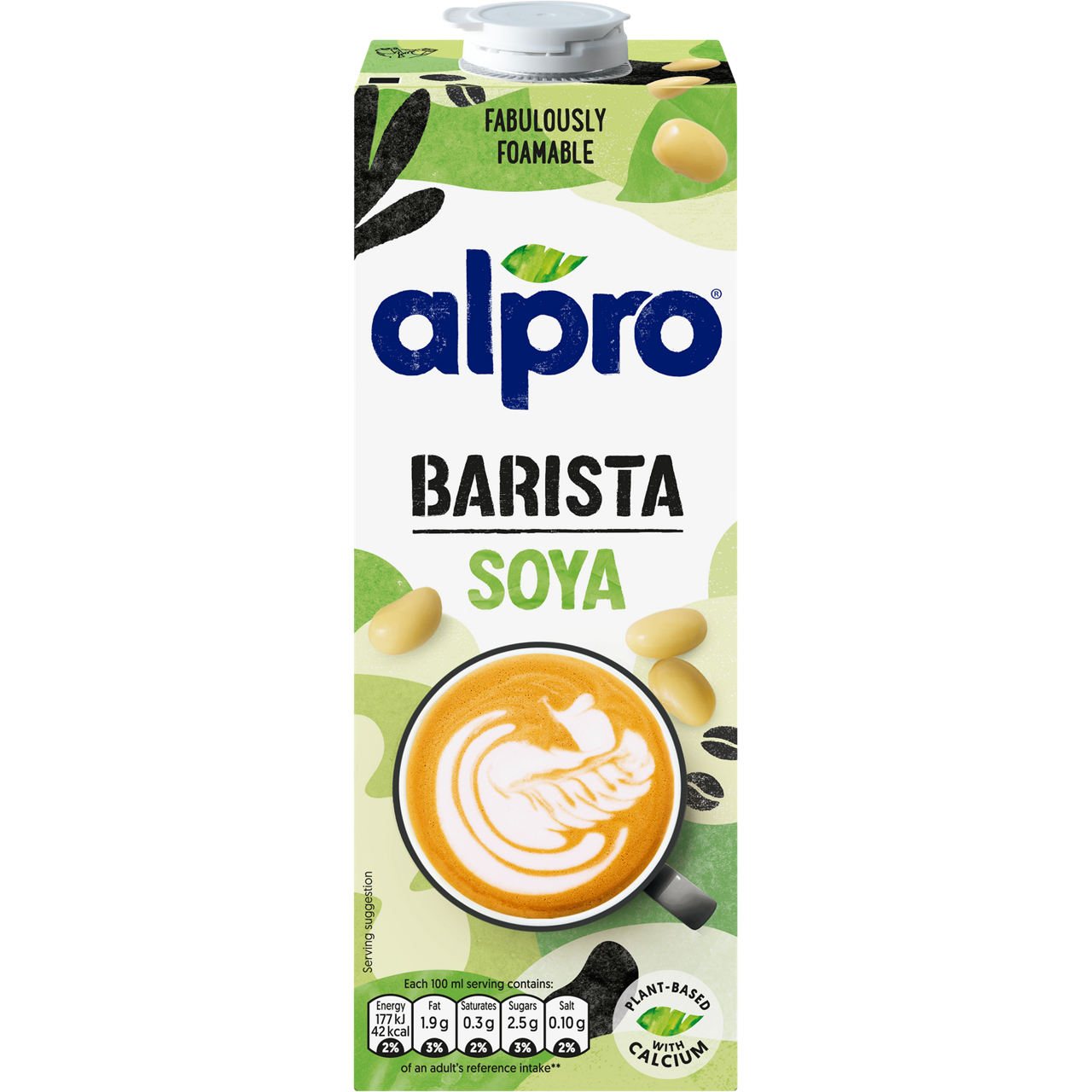 4AB5680E-020C-4368-85B35543DA1AA0AB<br>Alpro Drink Barista Soya 1L edge UK front.tif<br>80006628, 80003085