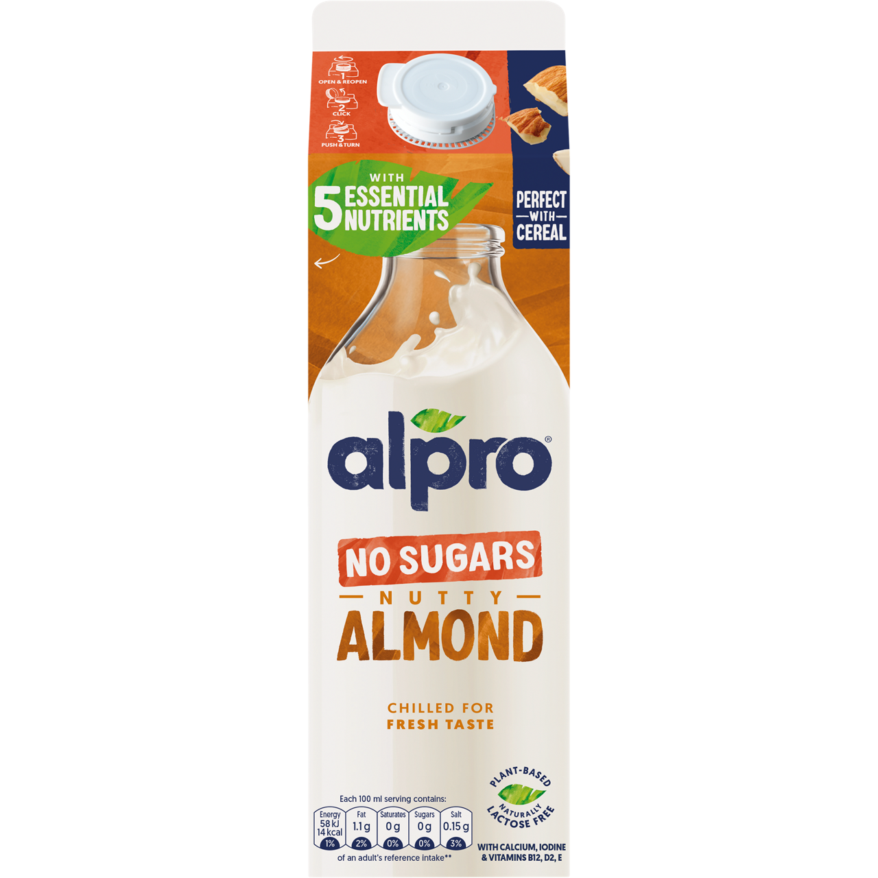 FC5CFDB6-BB46-4AC2-86742BD4BFD770A7<br>Alpro Drink Almond Roasted no sugars 1L trex UK front.tif<br>80006761