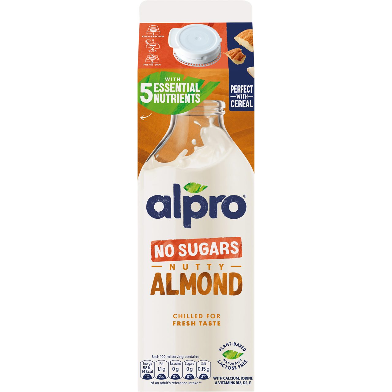 FC5CFDB6-BB46-4AC2-86742BD4BFD770A7<br>Alpro Drink Almond Roasted no sugars 1L trex UK front.tif<br>80006761