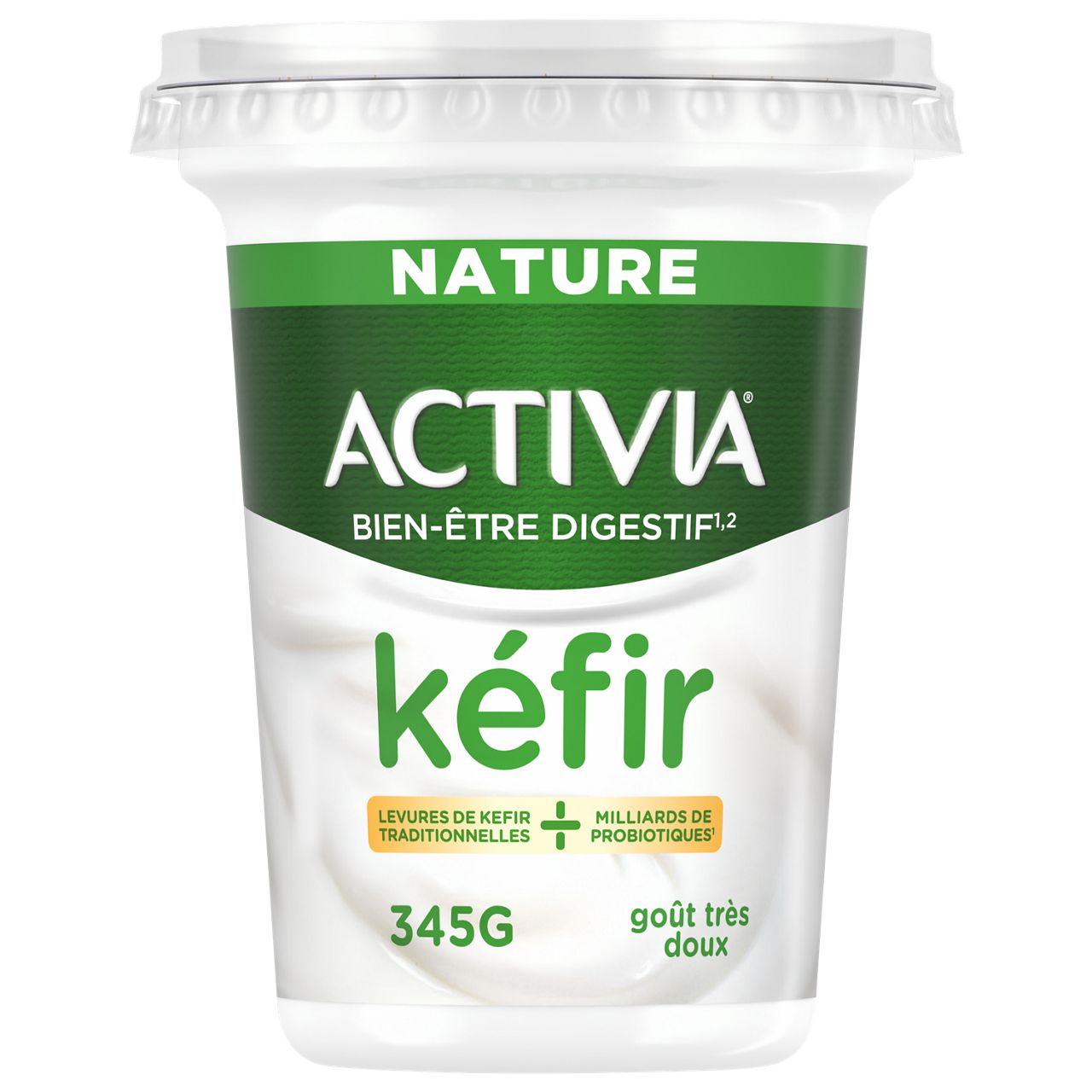 activia kéfir gros pot 345g
