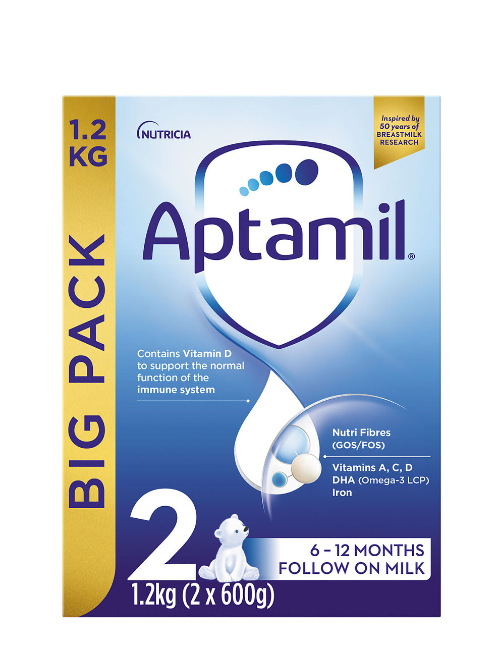 New Aptamil® Follow On Milk Pre-Measured Tabs