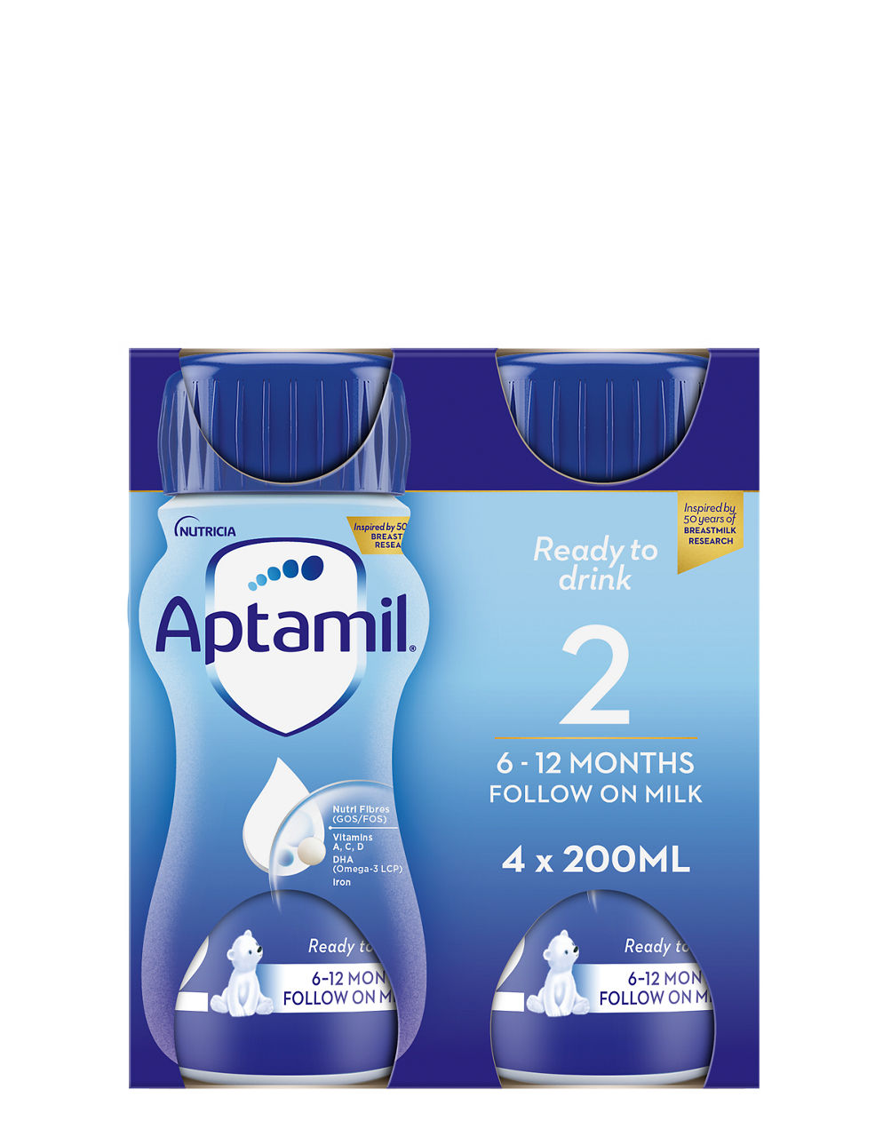 Aptamil follow on milk 4x200ml