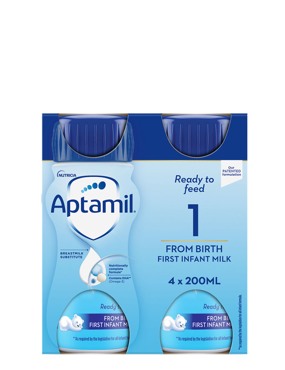 Aptamil Infant formula 200 ml 4xPack