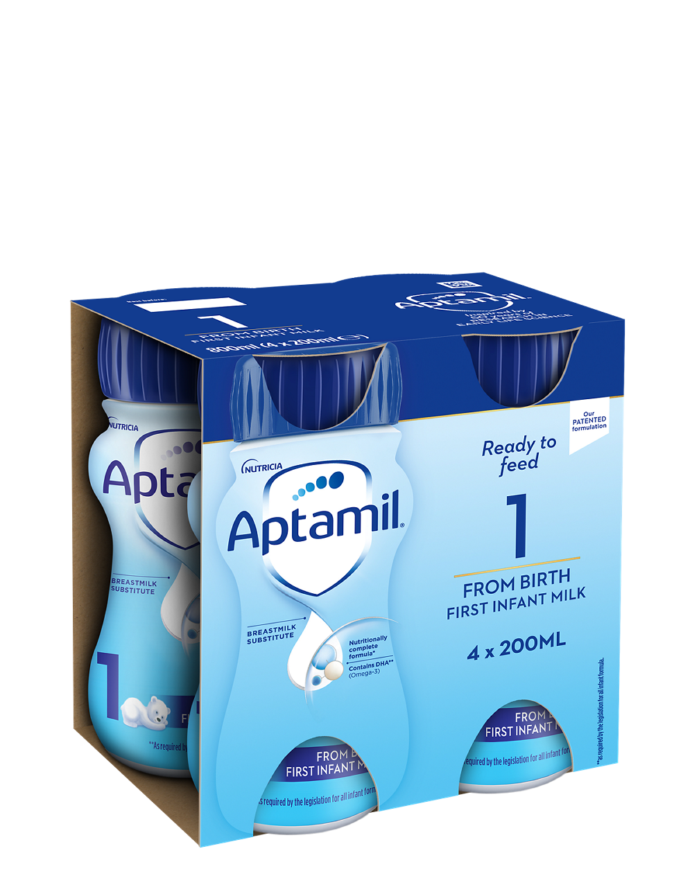 Aptamil Infant formula 200 ml 4xPack