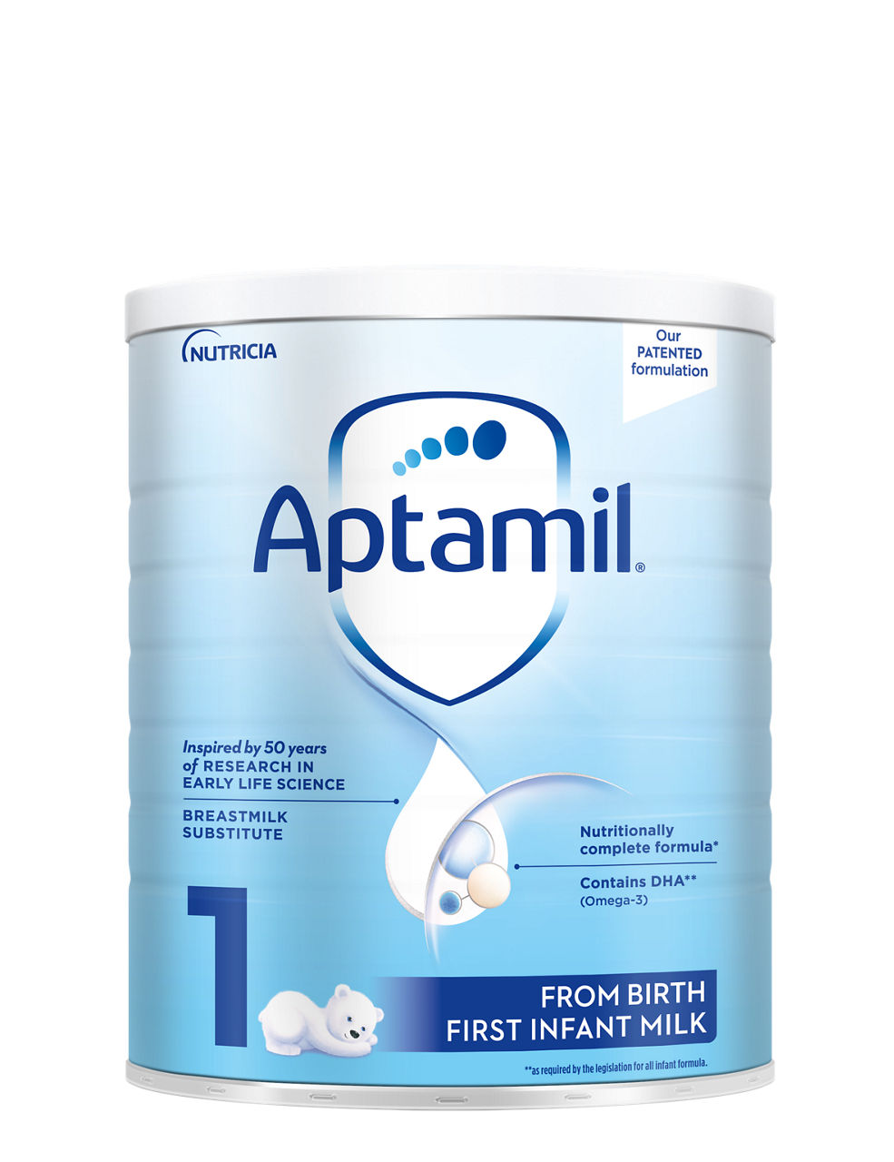 Aptamil® First Infant Milk - 1000ml Bottle