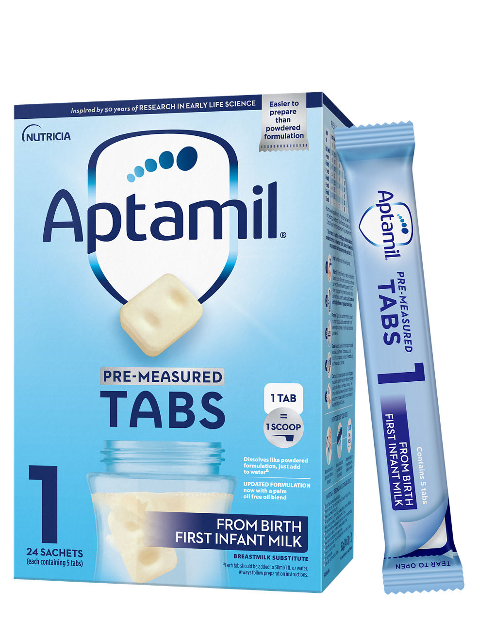 Aptamil 1 200 ml From Birth First Infant Formula - Аксон България