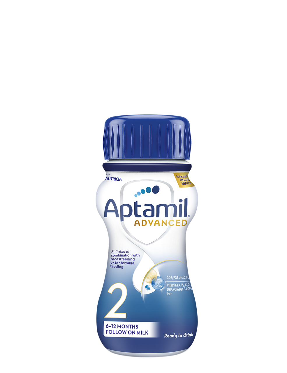 Ready to Drink Follow On Milk for Babies 6-12 Months, 200ml