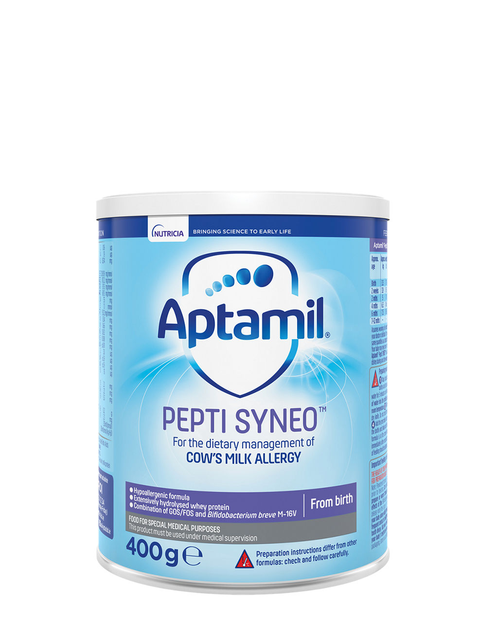 Aptamil Lactose Free 400g tin