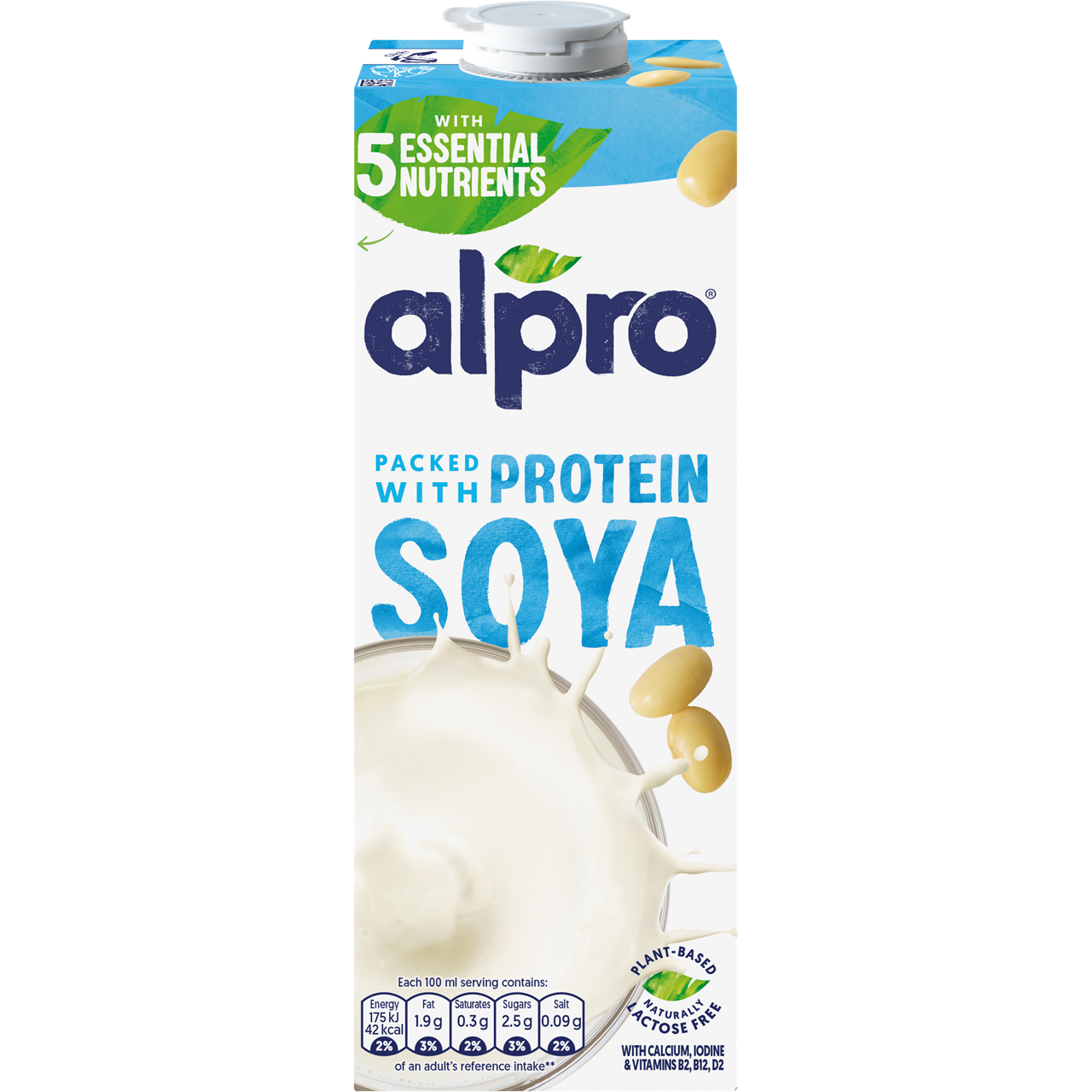 91A4B09A-0D33-4EDB-A06946EB74ABAAE0<br>Alpro Drink Soya Original 1L edge UK front.tif<br>80005382