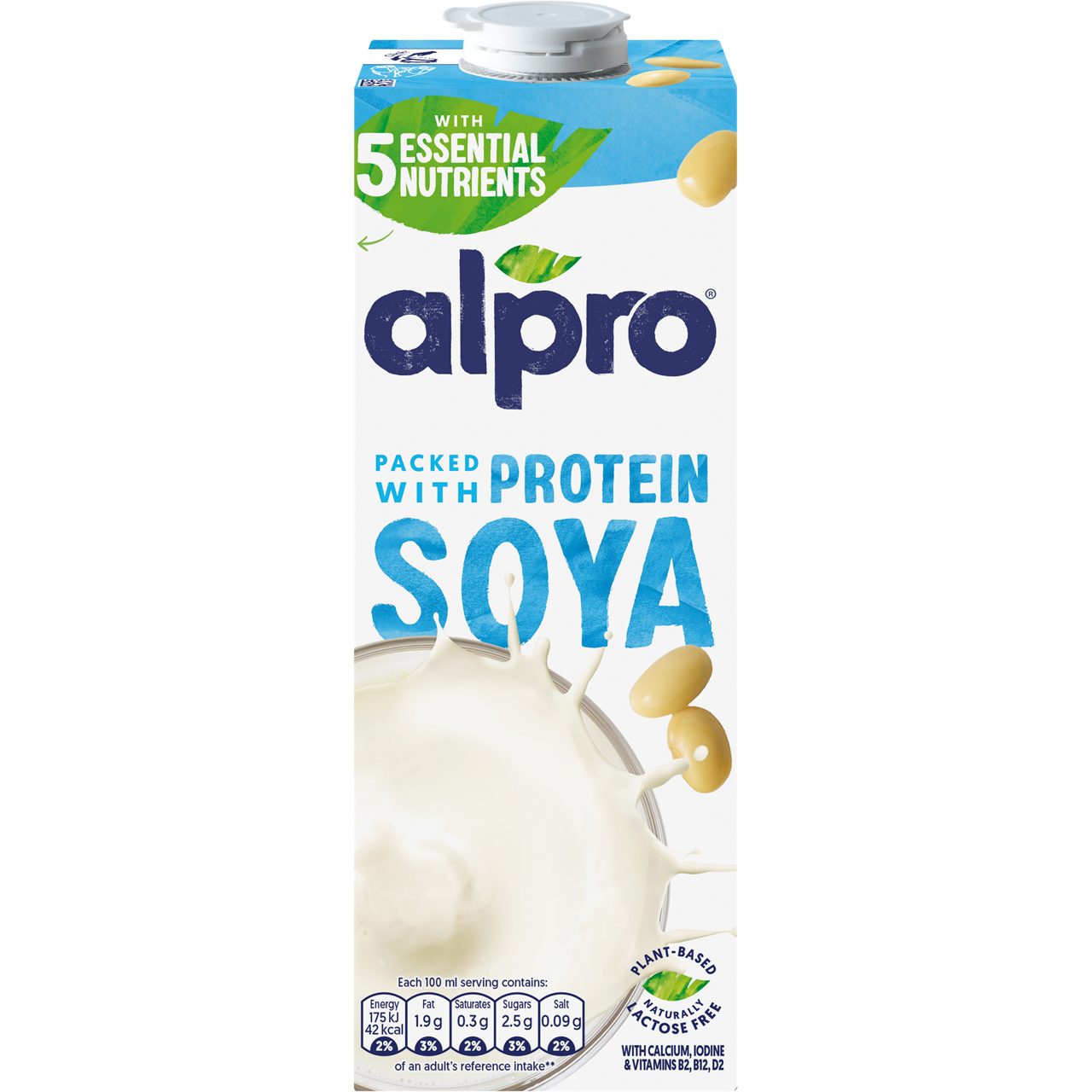 91A4B09A-0D33-4EDB-A06946EB74ABAAE0<br>Alpro Drink Soya Original 1L edge UK front.tif<br>80005382