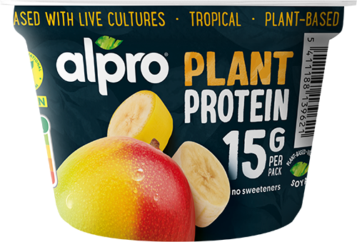 39C5C0D6-5E6A-4BCB-A67950C917A6881E<br>Alpro PBay High Protein Tropical 200g NL_F_DE front.png<br>80006830