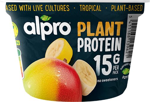 39C5C0D6-5E6A-4BCB-A67950C917A6881E<br>Alpro PBay High Protein Tropical 200g NL_F_DE front.png<br>80006830