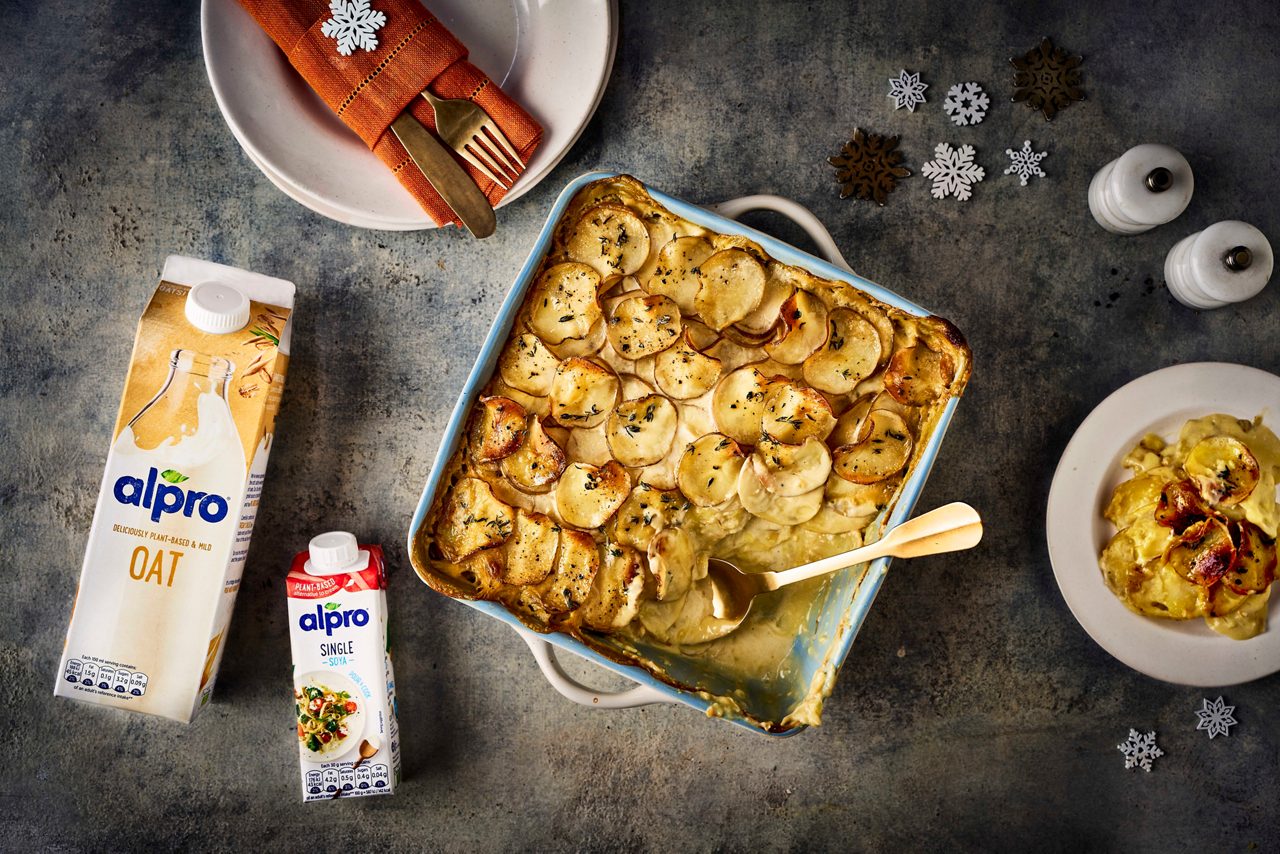F93F5665-E79E-4065-A847A9E6D0CDAE3D<br>The Ultimate Plant-Based Potato Dauphinoise. Branded. Landscape. (2).jpg