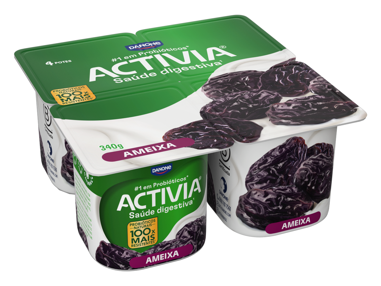 Activia Polpa sabor Ameixa
