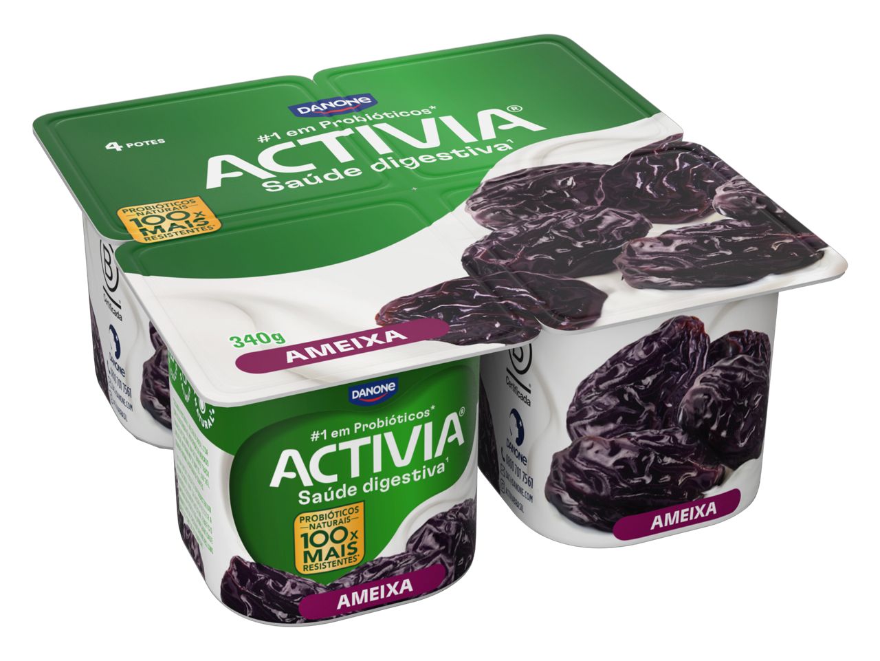 Activia Polpa sabor Ameixa
