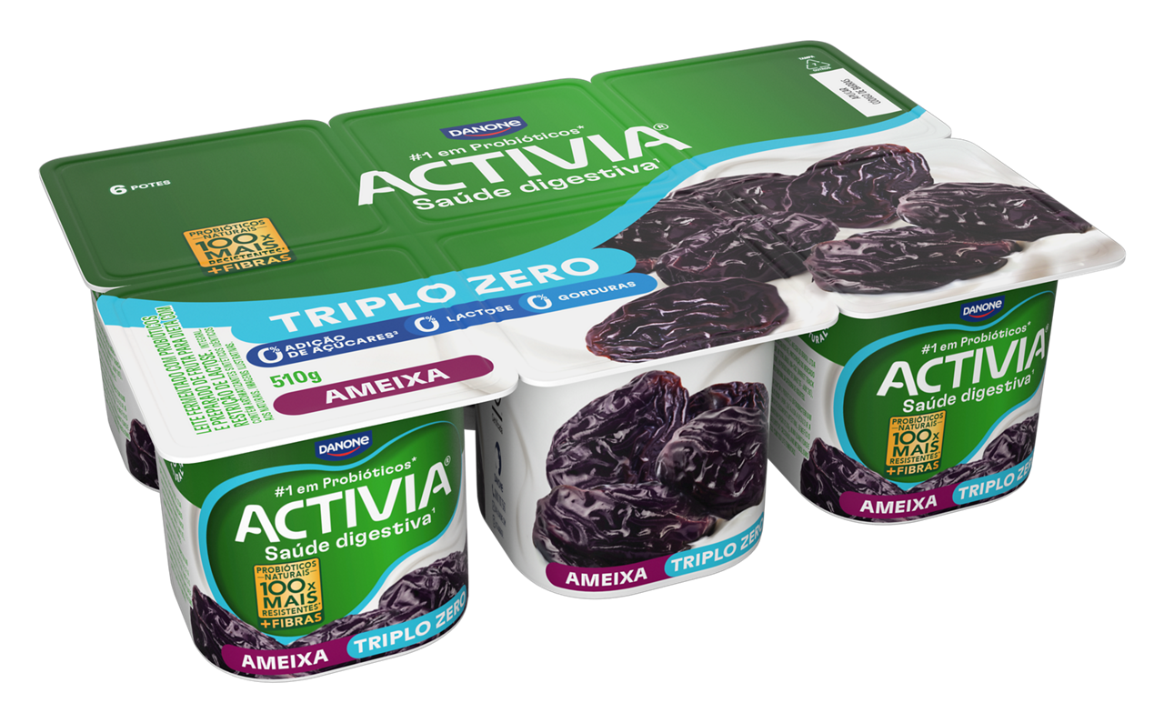 Activia Polpa Zero ameixa