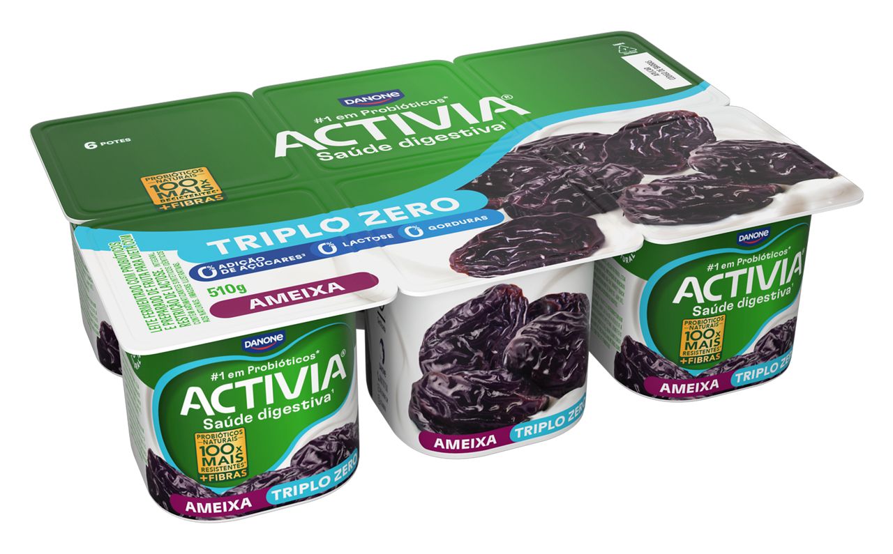 Activia Polpa Zero ameixa