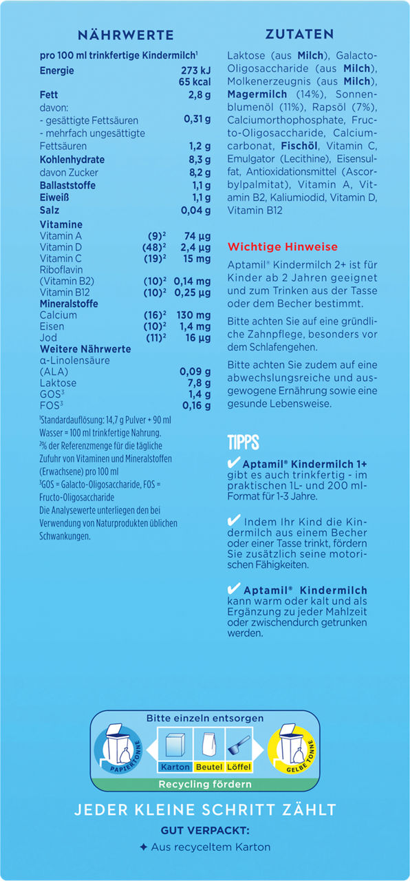 Kindermilch 2+ AT b