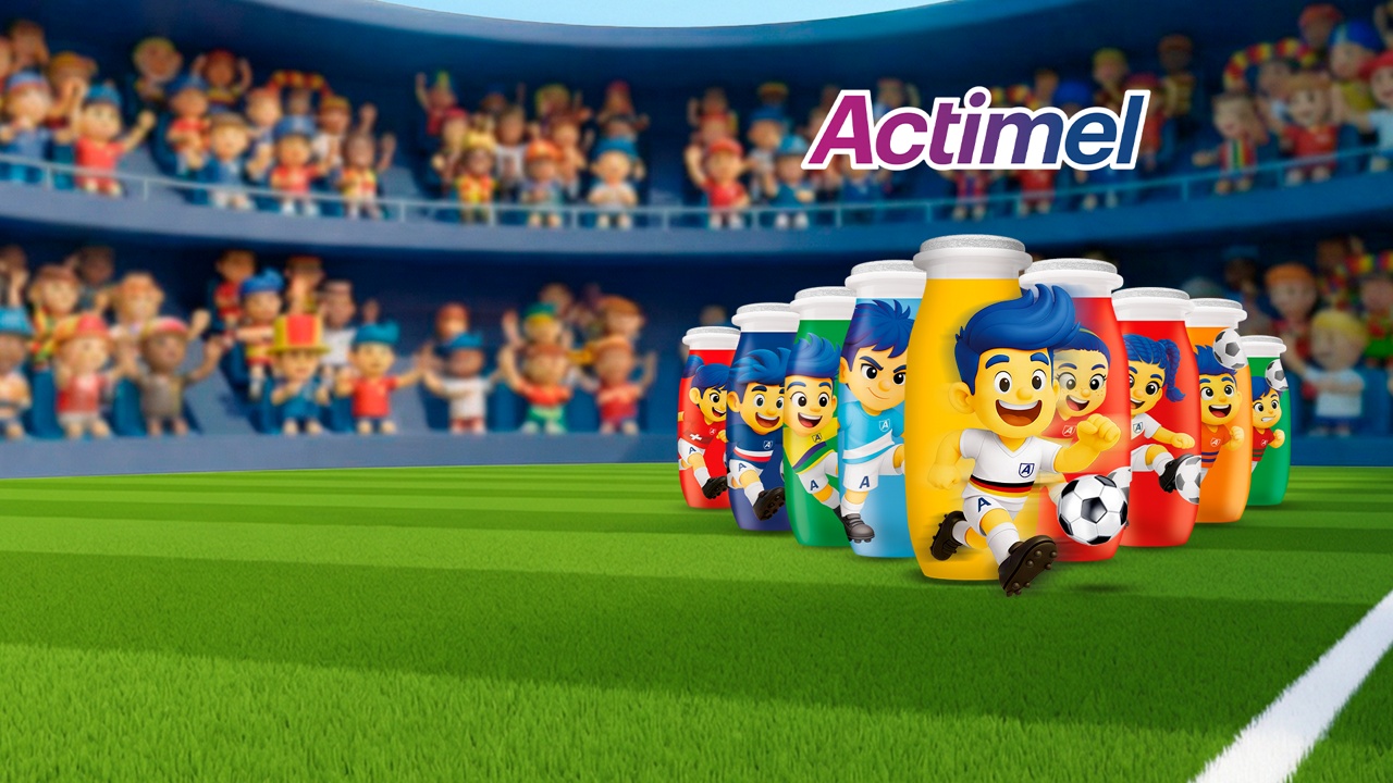 Actimel+ 3 in 1 Background