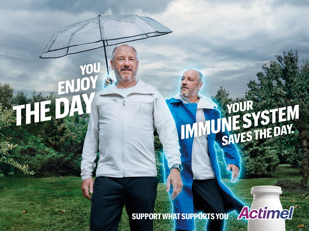 Actimel KV Men with Halo