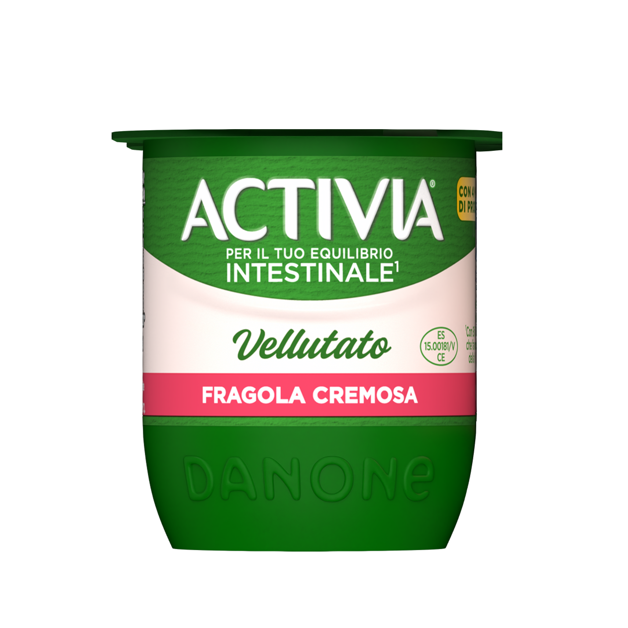 Activia Vasetto Vellutato Fragola Cremosa