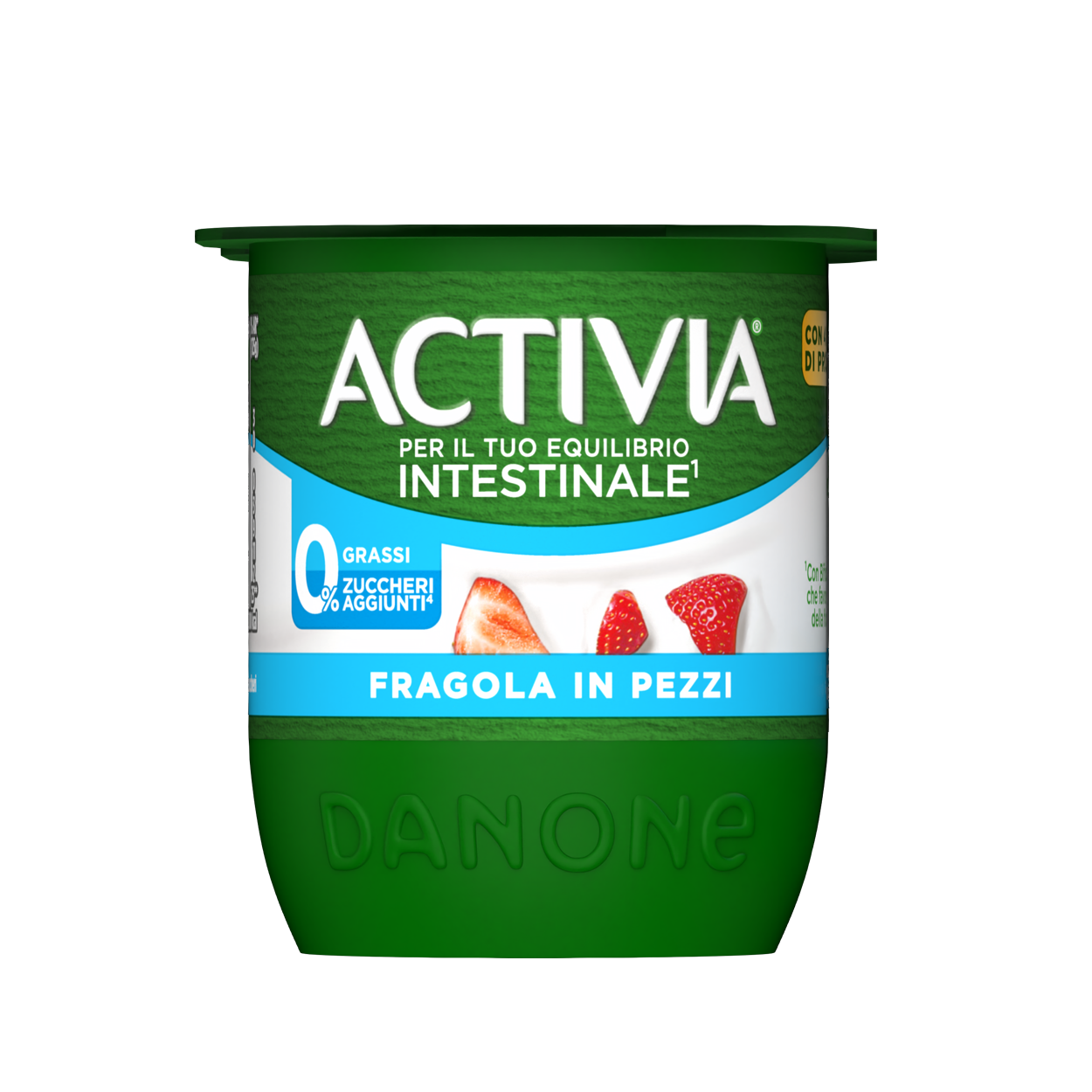 Activia Zero Zuccheri Aggiunti e Zero Grassi Fragola