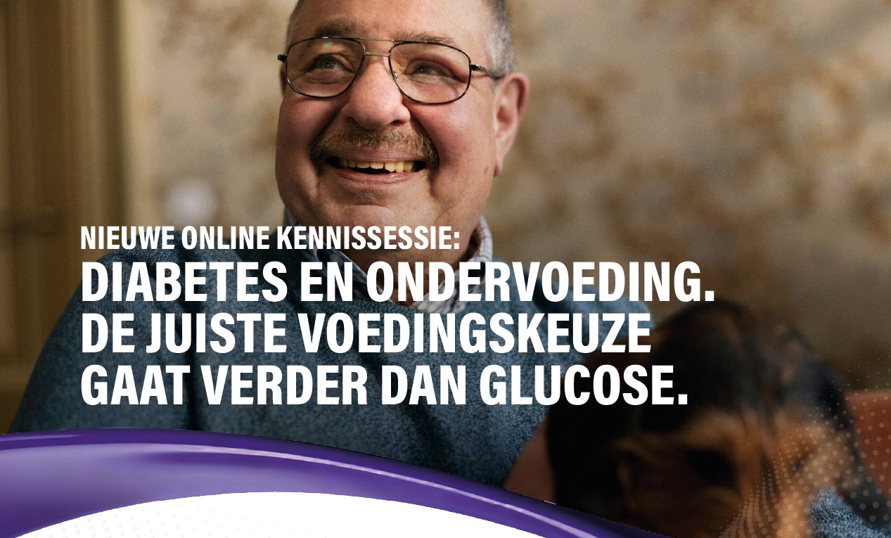 Online kennissessie diabetes en voeding over de juiste voedingskeuze en glucosemanagement.