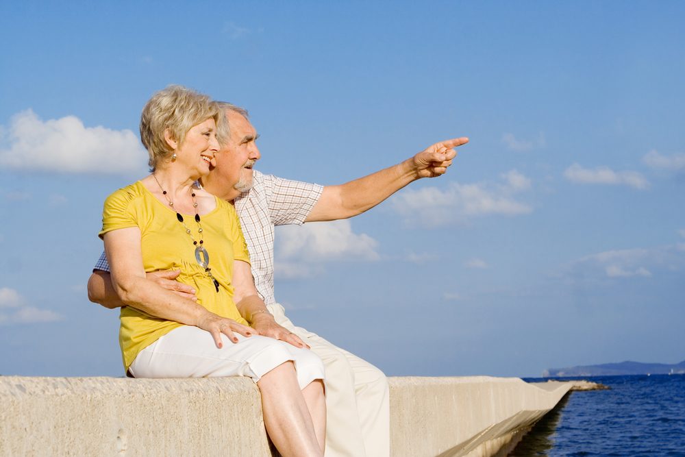 happy senior couple on holidays; Shutterstock ID 11298160; Business Division: Advanced Medical Nutrition; Business Unit: Benelux; Name: Danique van der Tas