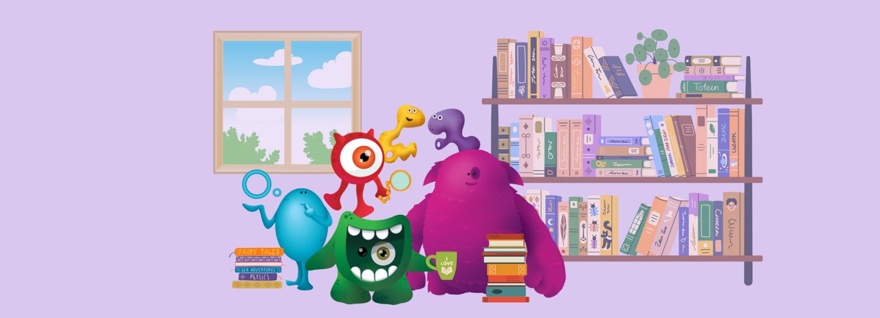 Young child loves to play with toys on the floor.