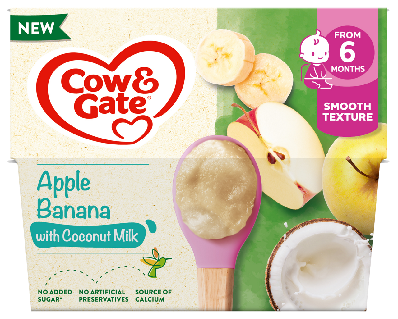 AppleBananaCoconutmilk cup