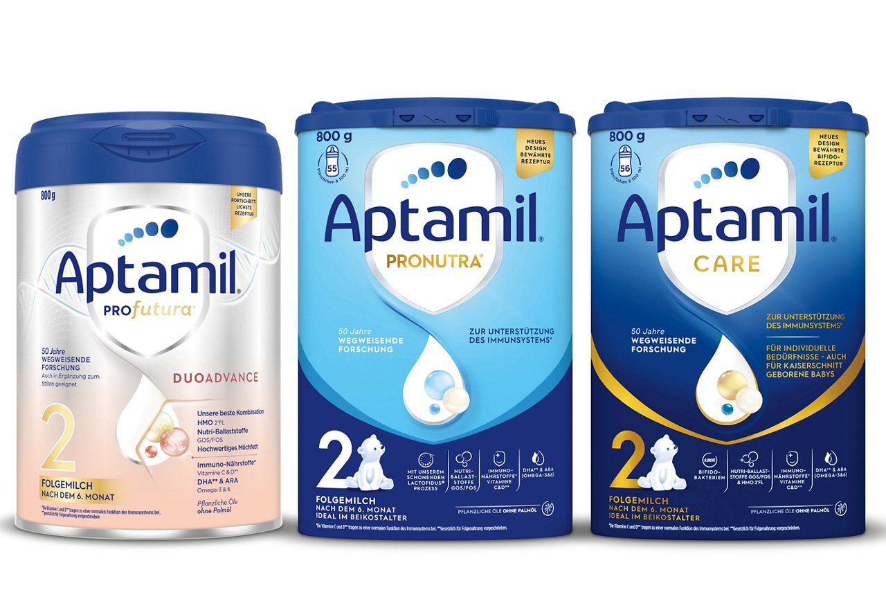 Aptamil Folgemilchnahrung Produktabbildung