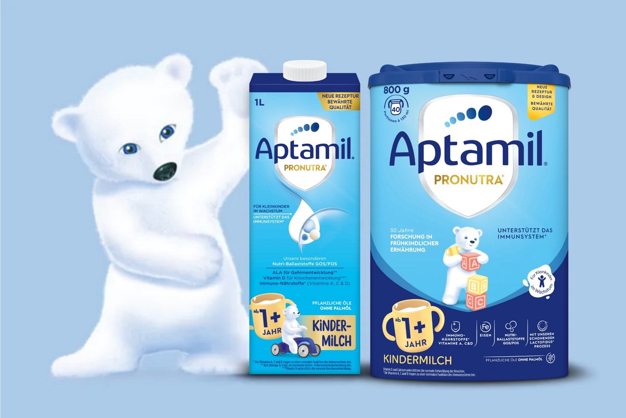 Aptamil Kindermilch in der praktischen Box