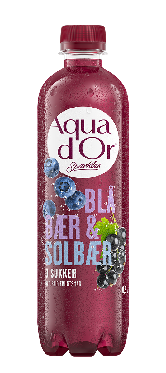 Aquador - FI - Sparkles - Blueberry Blackcurrant - 0.5L - Wet - RGB Lowres
