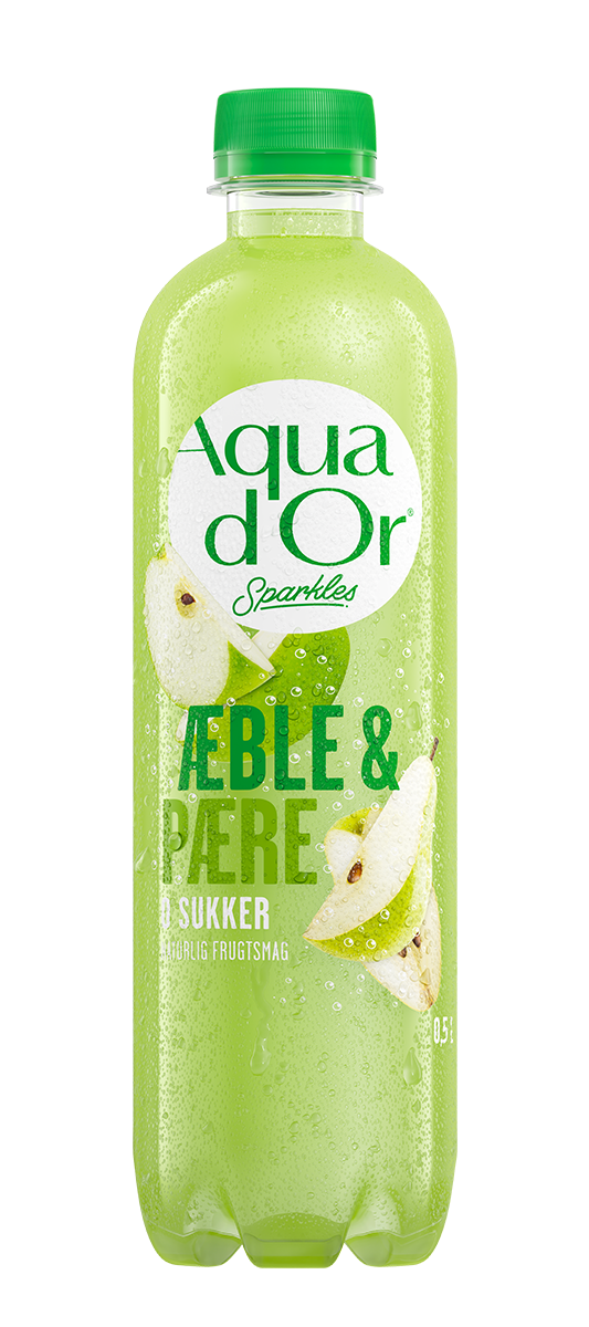 Aquador - FI - Sparkles - Pear Apple - 0.5L - Wet - RGB Lowres