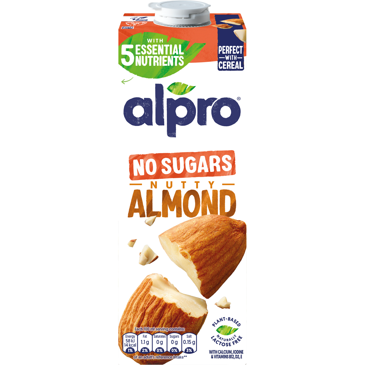 FE3F61F8-A75D-410C-B260C98263821D21<br>Alpro Drink Almond Roasted no sugars 1L edge UK front.tif<br>80006786