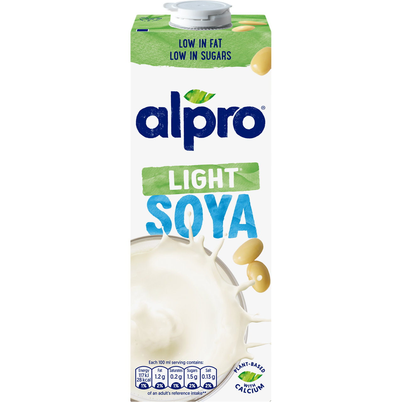 A01AEDC2-DEC8-4DA3-BE4198F863D74FCF<br>Alpro Drink Soya Light 1L edge UK front.tif<br>80003030