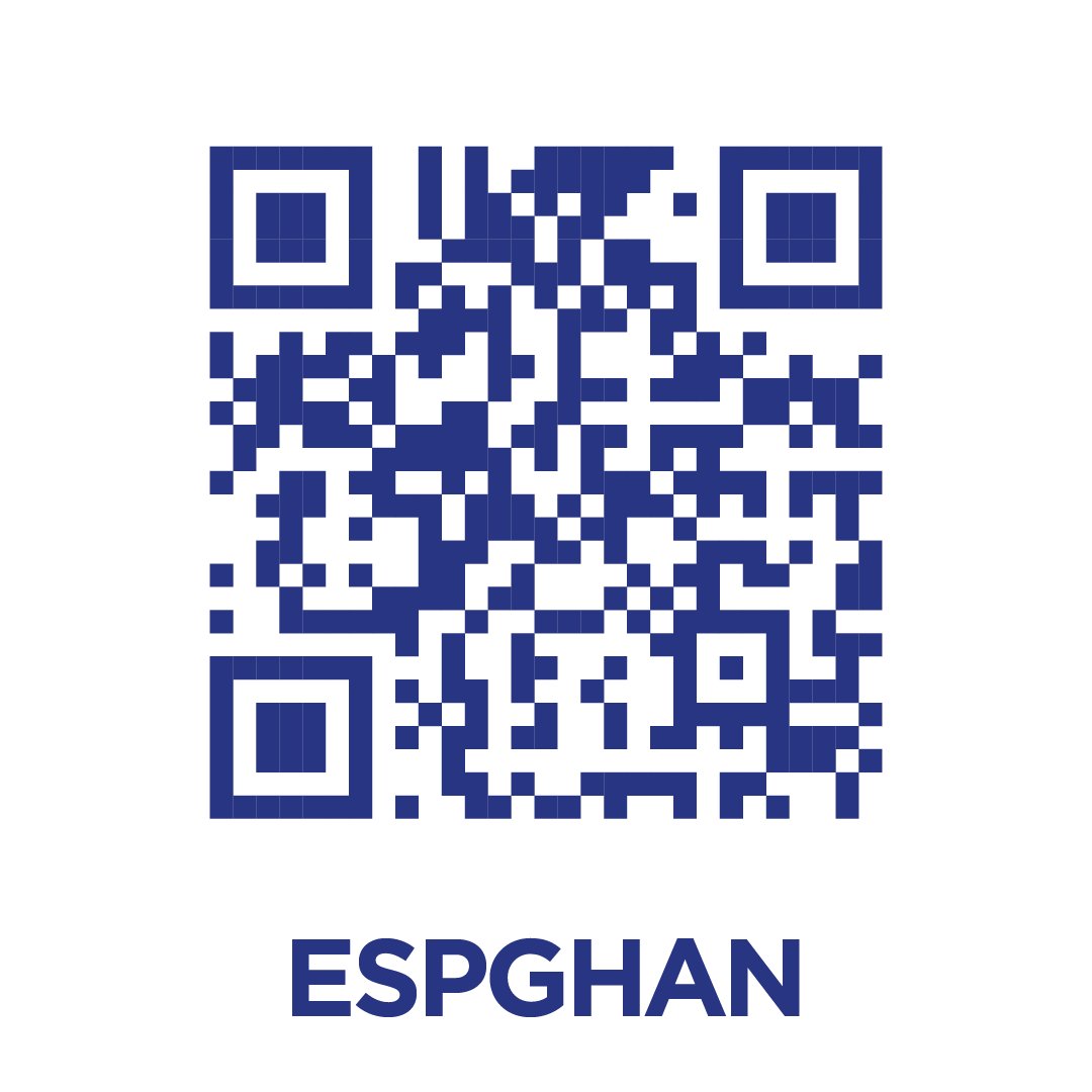 QR-code naar wetenschappelijke bronnen van ESPGHAN.