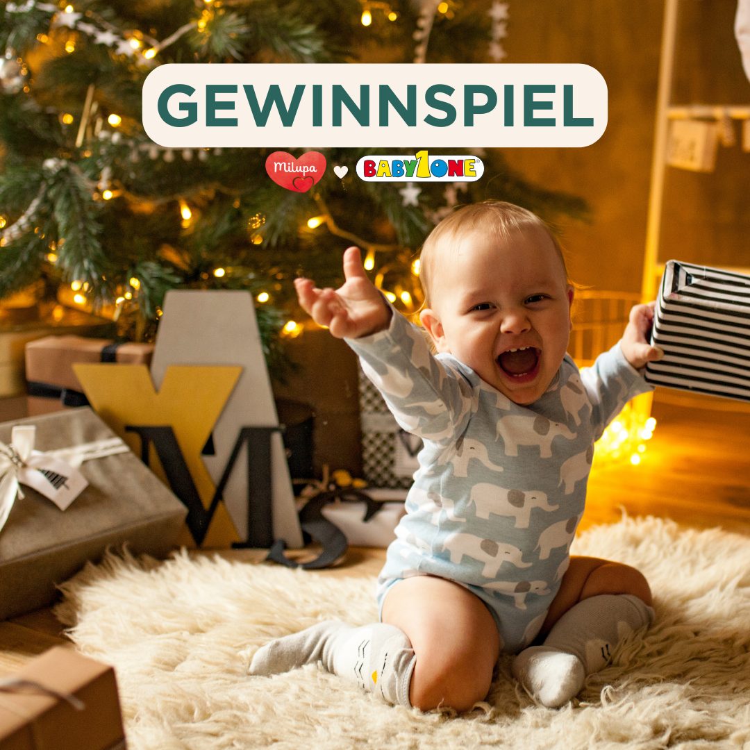 Baby Freude Weihnachten Gewinnspiel