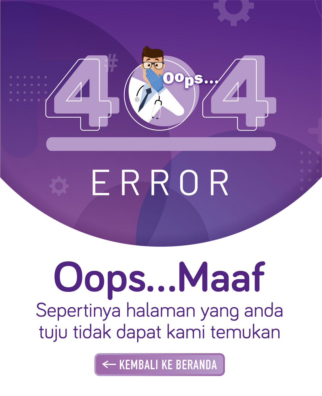 page not found