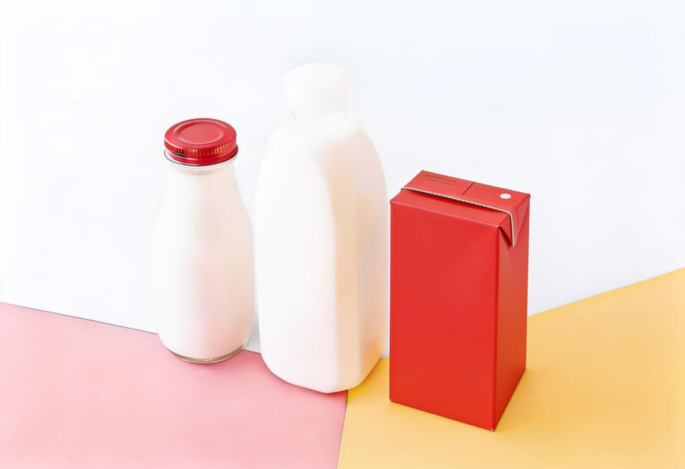 เปรียบเทียบนมกล่อง UHT และนมขวด Pasteurized