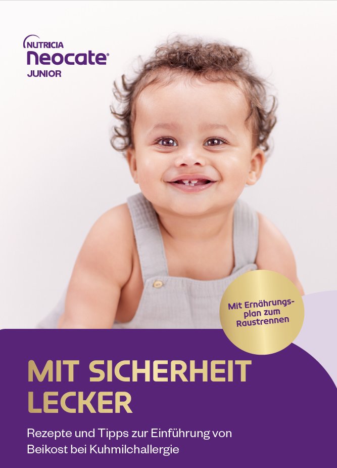 Neocate Beikostbroschüre Frontseite