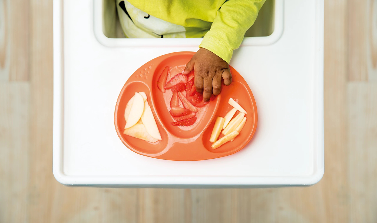 baby hand food